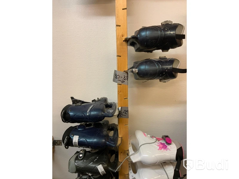 Skridskor blandade storlekar
